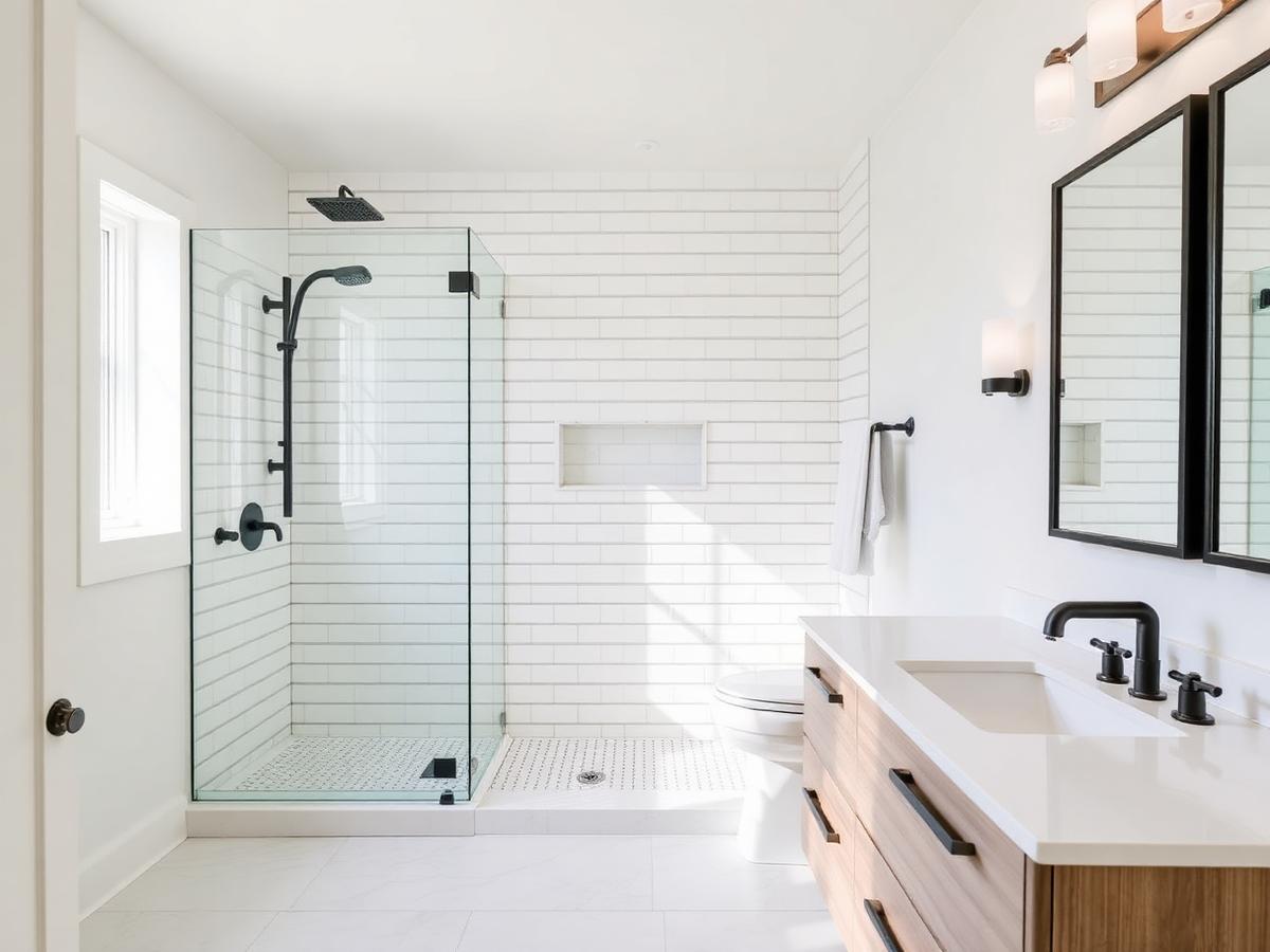 Bathroom Renovations work by HUH Renovations
