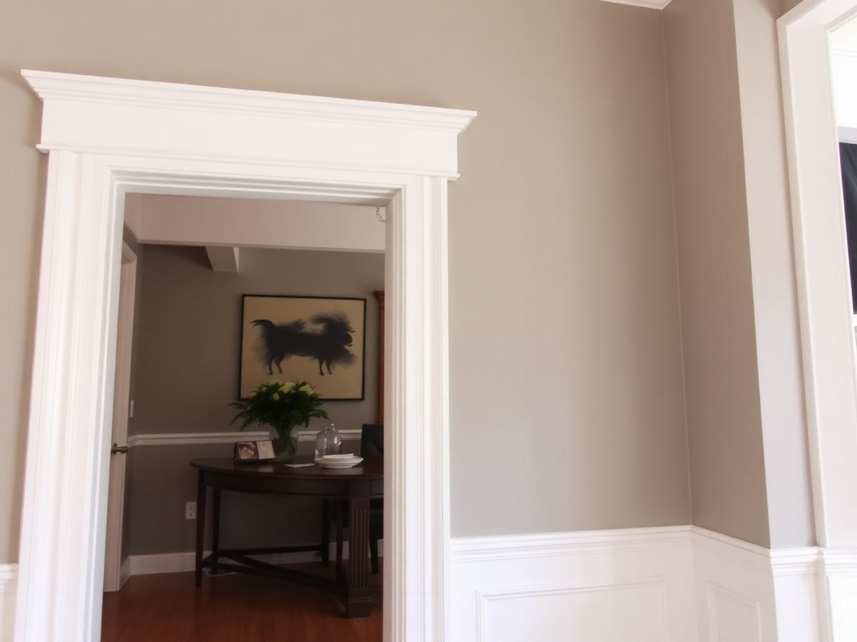 Trim work by HUH Renovations